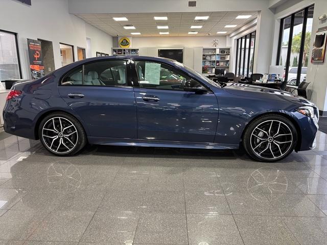 used 2024 Mercedes-Benz C-Class car, priced at $38,999