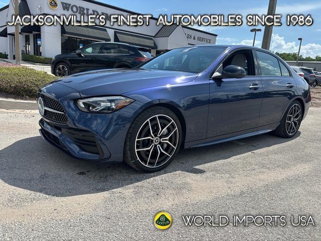 used 2024 Mercedes-Benz C-Class car, priced at $38,999