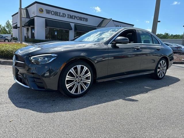 used 2022 Mercedes-Benz E-Class car, priced at $38,999