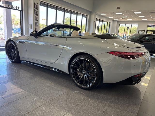 used 2023 Mercedes-Benz AMG SL 43 car, priced at $71,999
