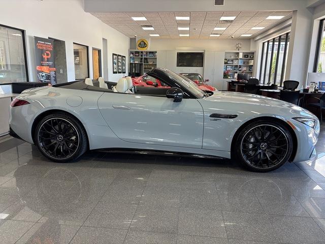 used 2023 Mercedes-Benz AMG SL 43 car, priced at $71,999