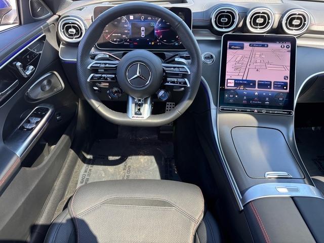 used 2023 Mercedes-Benz AMG C 43 car, priced at $46,999
