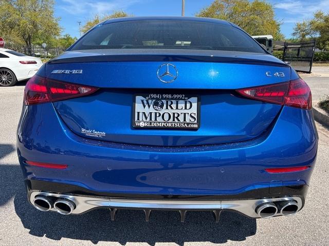 used 2023 Mercedes-Benz AMG C 43 car, priced at $46,999