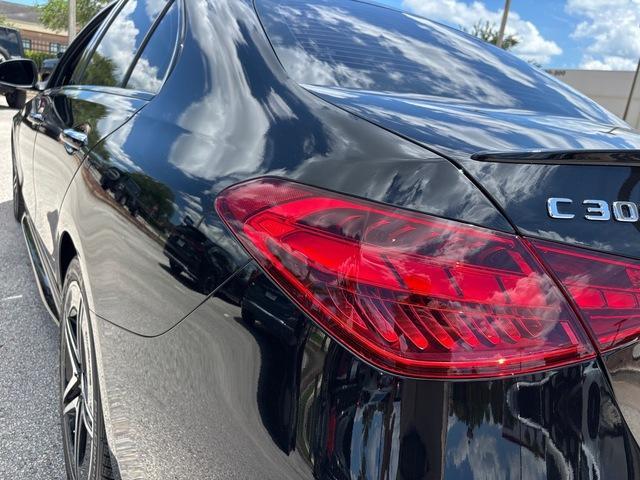 used 2024 Mercedes-Benz C-Class car, priced at $38,999