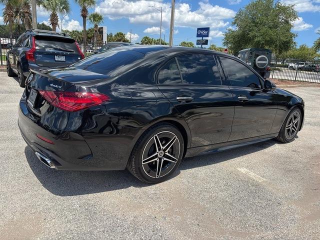 used 2024 Mercedes-Benz C-Class car, priced at $38,999
