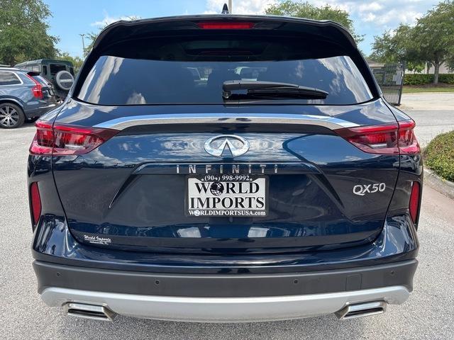 used 2023 INFINITI QX50 car, priced at $27,999