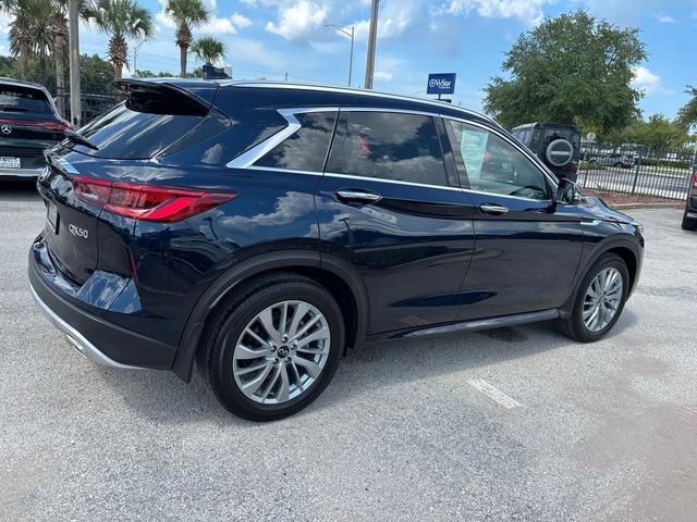 used 2023 INFINITI QX50 car, priced at $27,999