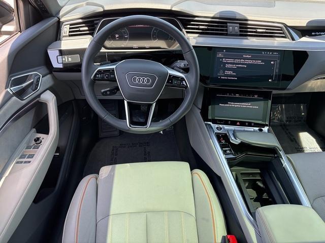 used 2024 Audi Q8 e-tron car, priced at $49,999