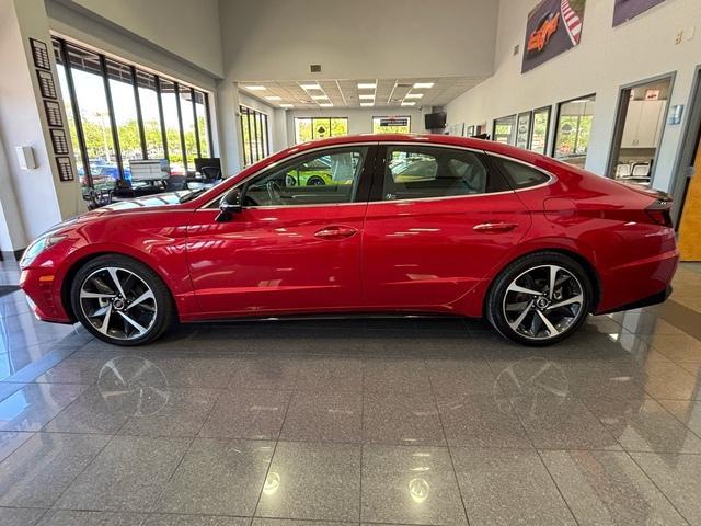 used 2021 Hyundai Sonata car, priced at $17,999