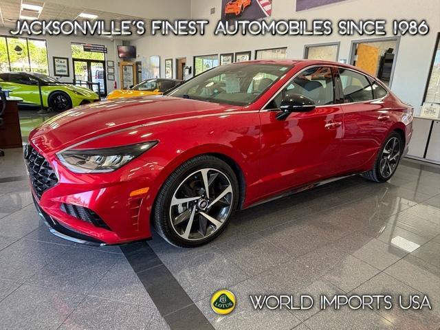 used 2021 Hyundai Sonata car, priced at $17,999