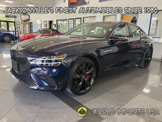 used 2023 Genesis G70 car, priced at $34,999