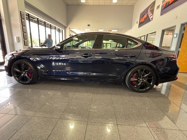 used 2023 Genesis G70 car, priced at $34,999