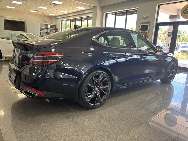 used 2023 Genesis G70 car, priced at $34,999