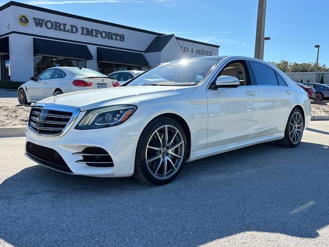 used 2019 Mercedes-Benz S-Class car, priced at $27,999