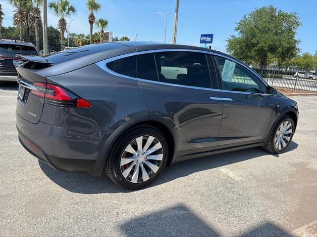 used 2020 Tesla Model X car, priced at $37,999