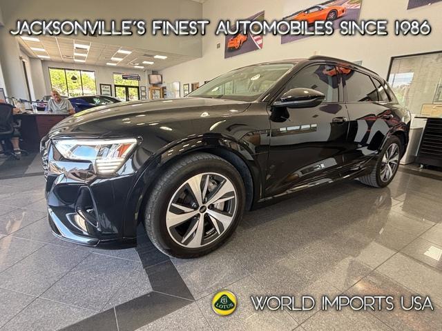 used 2024 Audi Q8 e-tron car, priced at $39,999