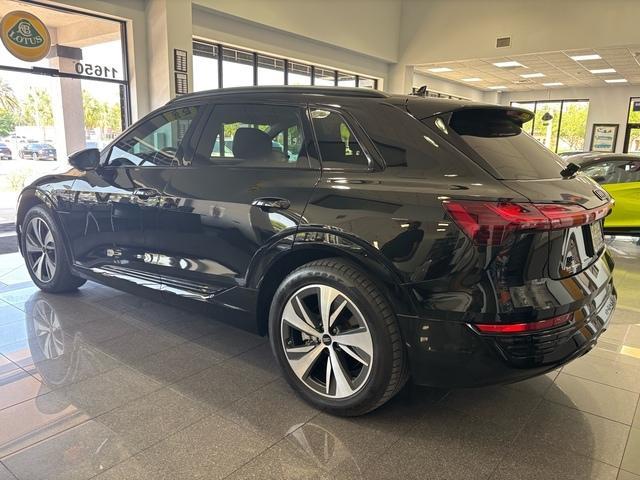 used 2024 Audi Q8 e-tron car, priced at $39,999