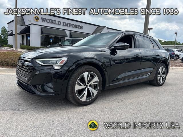 used 2024 Audi Q8 e-tron car, priced at $39,999