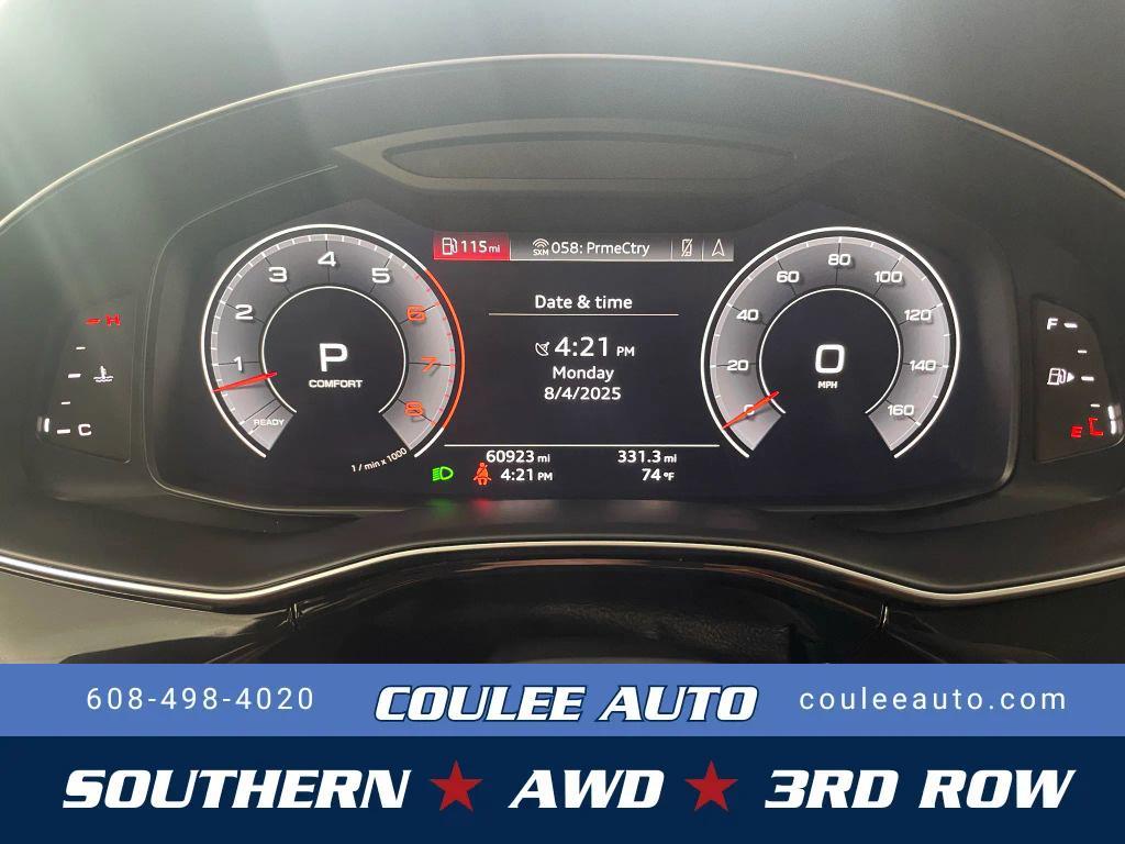 used 2020 Audi Q7 car, priced at $29,929