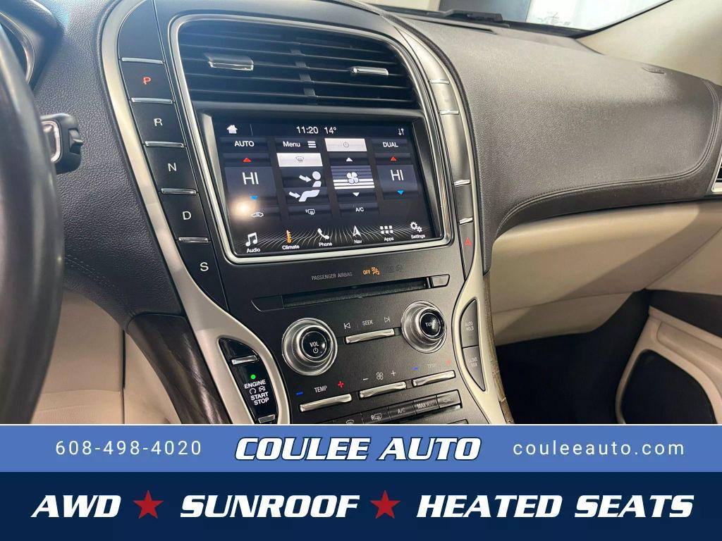 used 2019 Lincoln Nautilus car, priced at $19,283