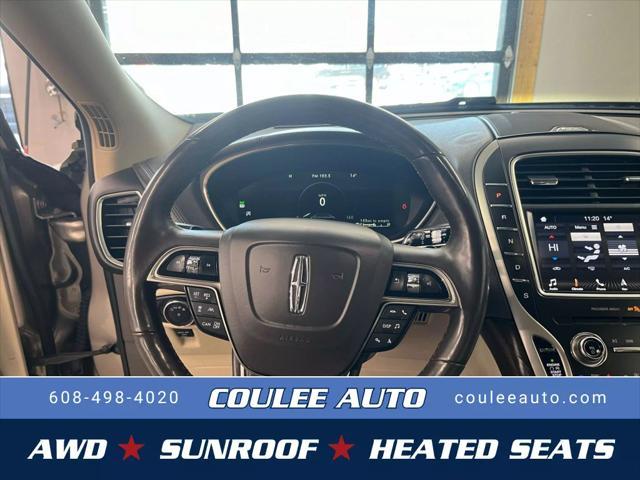 used 2019 Lincoln Nautilus car, priced at $19,283