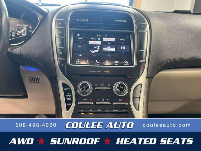 used 2019 Lincoln Nautilus car, priced at $19,283