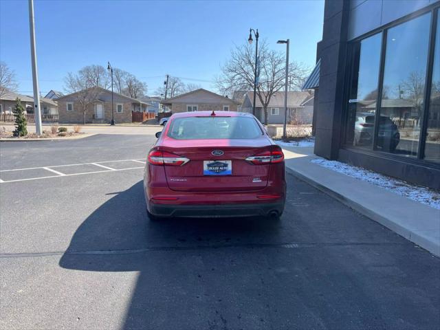 used 2020 Ford Fusion car, priced at $18,252