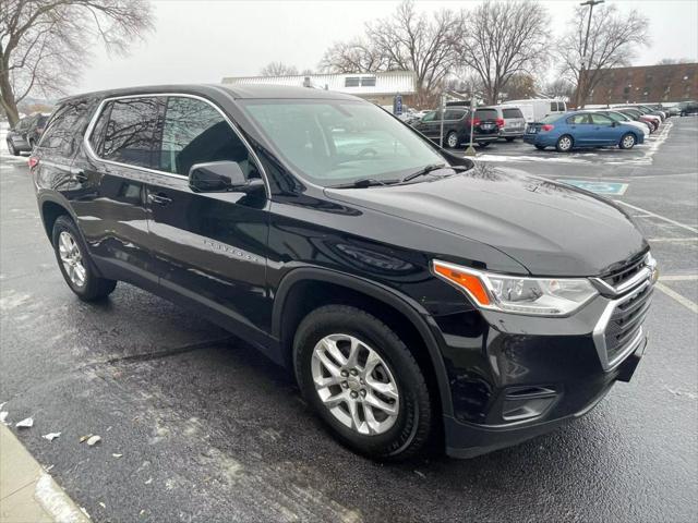 used 2018 Chevrolet Traverse car, priced at $13,816