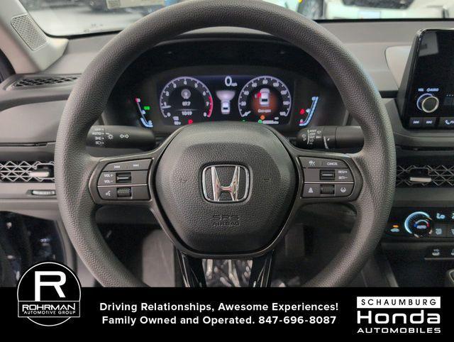 new 2025 Honda Accord car, priced at $30,319