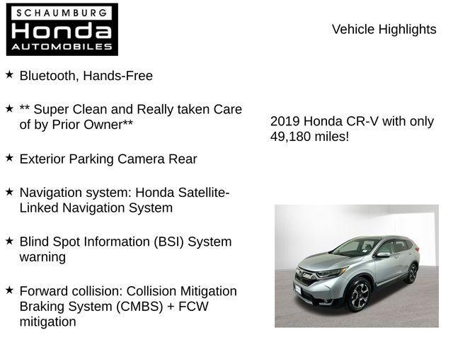 used 2019 Honda CR-V car, priced at $24,700