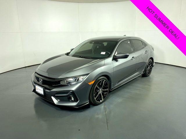 used 2021 Honda Civic car, priced at $21,400