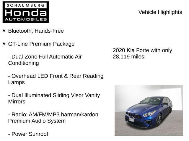 used 2020 Kia Forte car, priced at $17,100