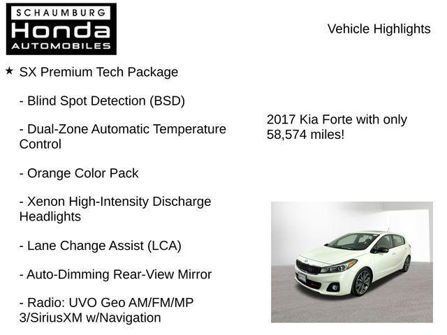 used 2017 Kia Forte car, priced at $13,500