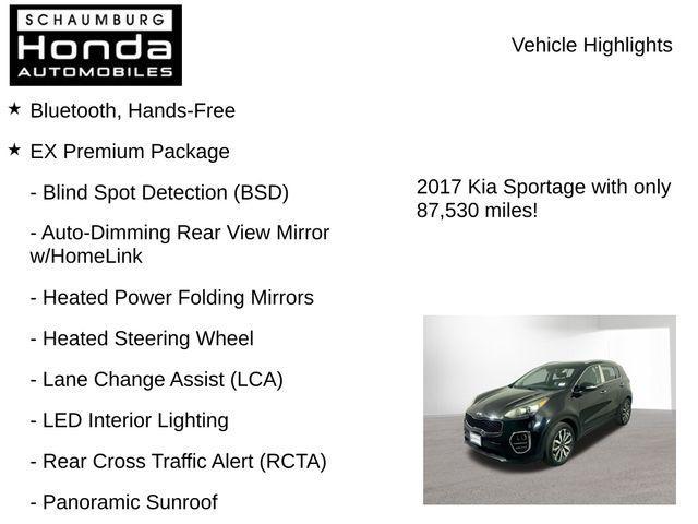 used 2017 Kia Sportage car, priced at $12,500