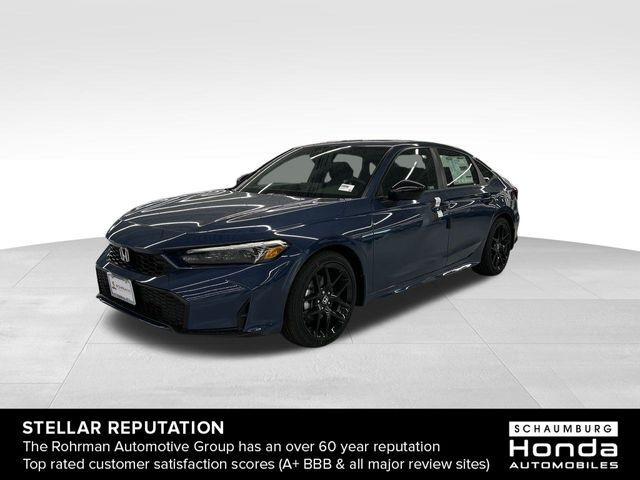new 2025 Honda Civic Hybrid car, priced at $30,055