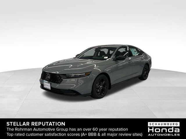 new 2025 Honda Accord car, priced at $30,705