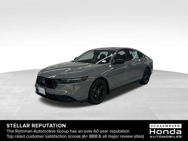 new 2025 Honda Accord car, priced at $30,705