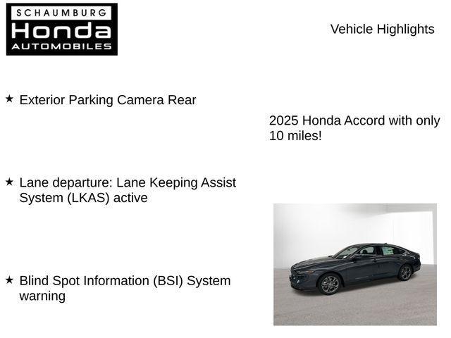 new 2025 Honda Accord Hybrid car, priced at $33,773
