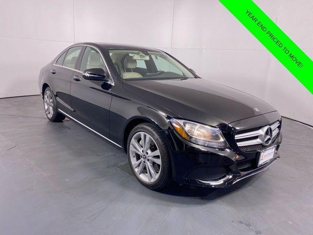 used 2018 Mercedes-Benz C-Class car, priced at $21,900