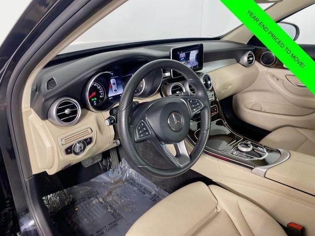 used 2018 Mercedes-Benz C-Class car, priced at $21,900