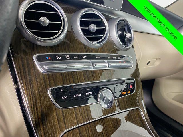 used 2018 Mercedes-Benz C-Class car, priced at $21,900