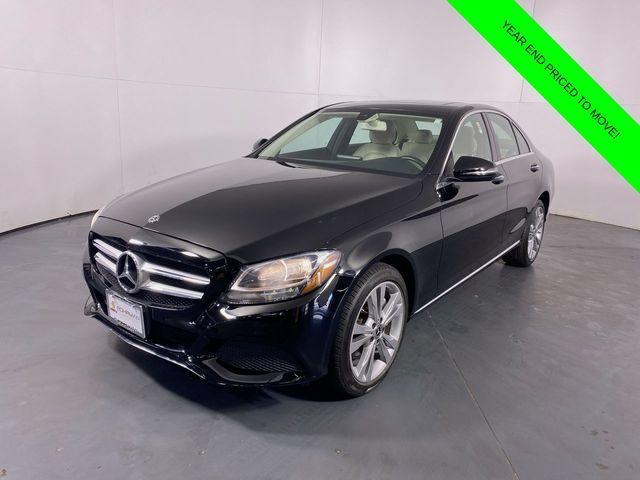 used 2018 Mercedes-Benz C-Class car, priced at $21,900