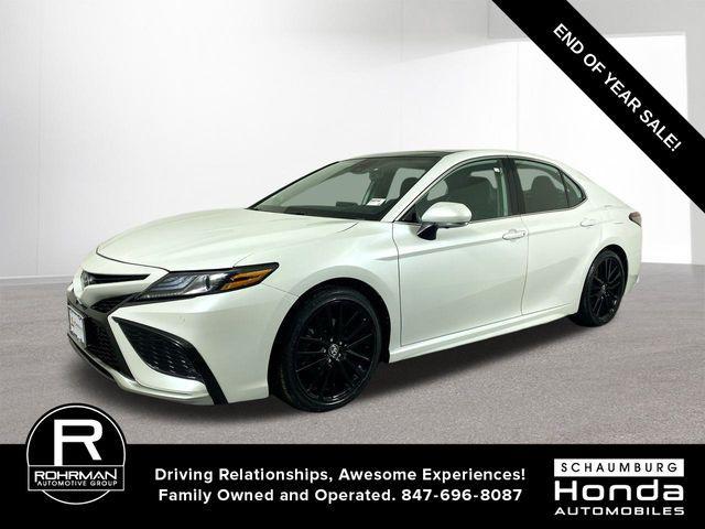used 2021 Toyota Camry car, priced at $26,900