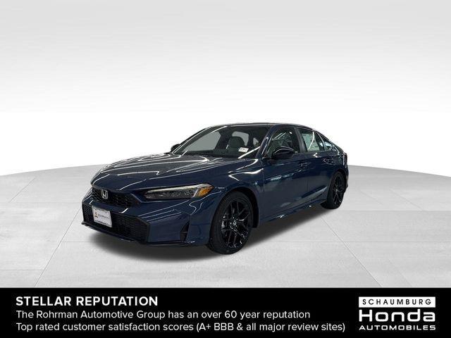 new 2025 Honda Civic Hybrid car, priced at $30,055