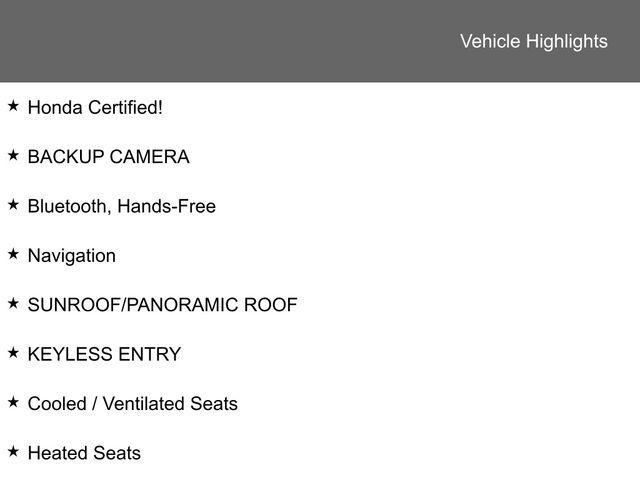 used 2023 Honda Passport car, priced at $37,400