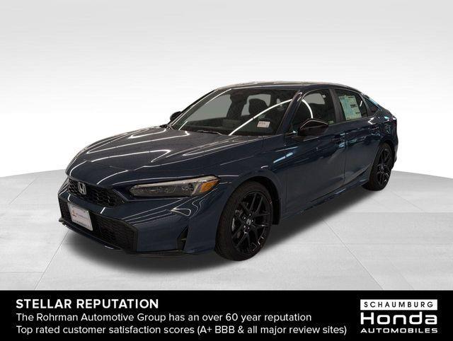 new 2025 Honda Civic Hybrid car, priced at $30,055