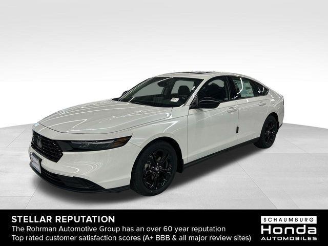 new 2025 Honda Accord car, priced at $30,705