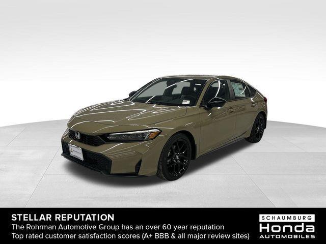 new 2025 Honda Civic car, priced at $27,743