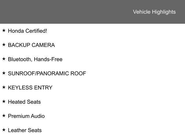 used 2025 Honda Passport car, priced at $40,400