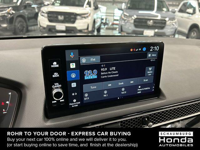new 2025 Honda Civic Hybrid car, priced at $34,300
